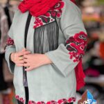 شومیز ترک نخ اکریل ریش دار ماهرو
