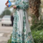 پیراهن مجلسی زنانه برند اورجینال ترک طرح بهار