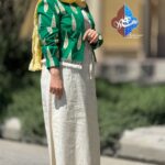 سرافن +کت خامه دوزی پرگل