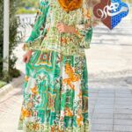پیراهن اورجینال ترک طرح پری