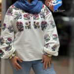 شومیز اورجینال ترک طرح گلبرگ