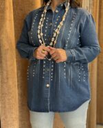 شومیز جین ترک - Image 6