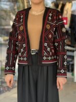 کراپ کت فوتر گل دوزی شده - Image 4