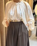 شومیز چین دار - Image 3