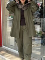 ست کت و شلوار طرح سوسن - Image 3