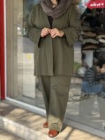 ست کت و شلوار طرح سوسن