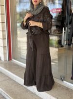 شومیز شلوار لینن ایتالیایی - Image 5