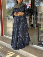 پیراهن سوپر کلوش لینن ایتالیایی لاله - Image 5
