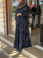 پیراهن سوپر کلوش لینن ایتالیایی لاله - Image 7