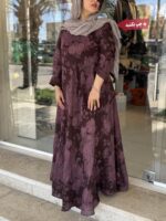 پیراهن سوپر کلوش گل رز - Image 3