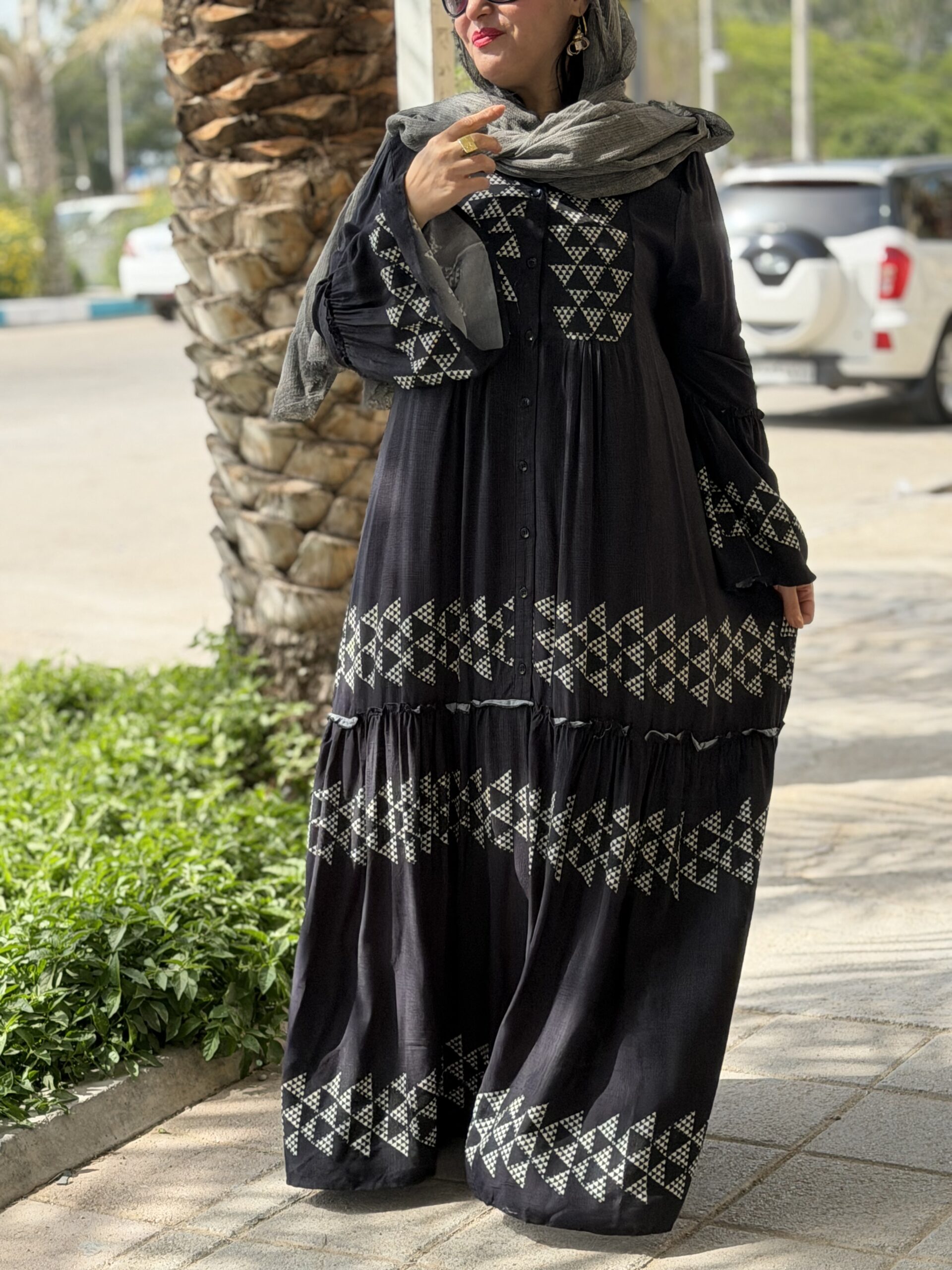IMG_1017 پیراهن اورجینال آستین کلوش - Image 1