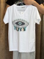 تیشرت اورجینال ترک طرح چشم - Image 2