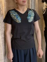 تیشرت اورجینال ترک طرح دو پر - Image 2