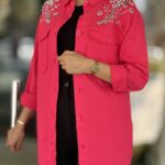 شومیز اورجینال ترک سنگ دوزی