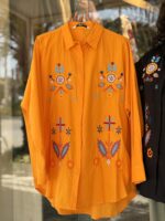 شومیز اورجینال ترک طرح فلاور - Image 2