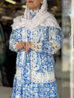 پیراهن اورجینال ترک طرح اسلیمی - Image 3