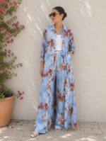 ست پیراهن و شلوار لینن ایتالیایی - Image 2