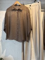 شومیز شیشه ای موکا - Image 5