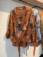 شومیز گره ای لینن ایتالیایی مایا - Image 3